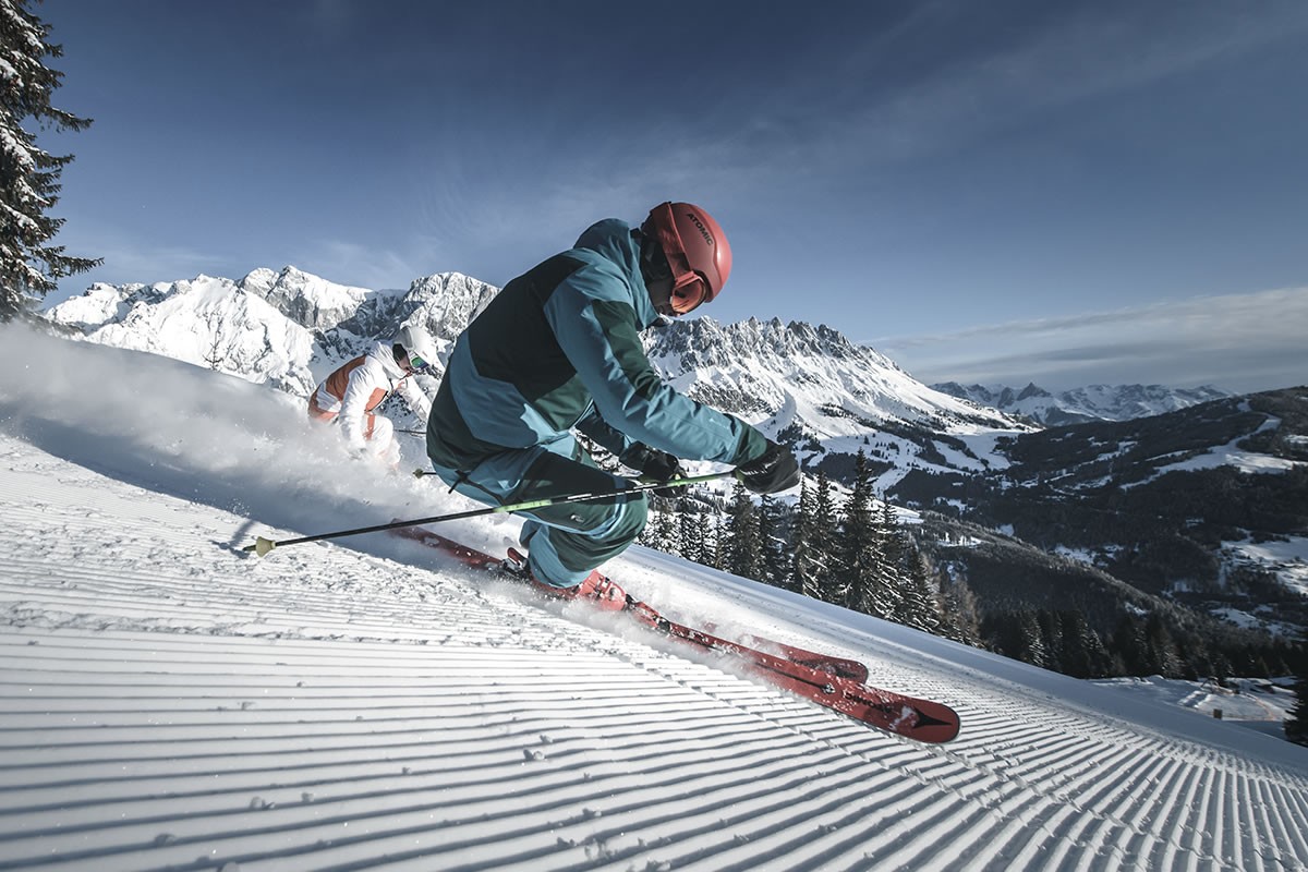 Skifahrer
