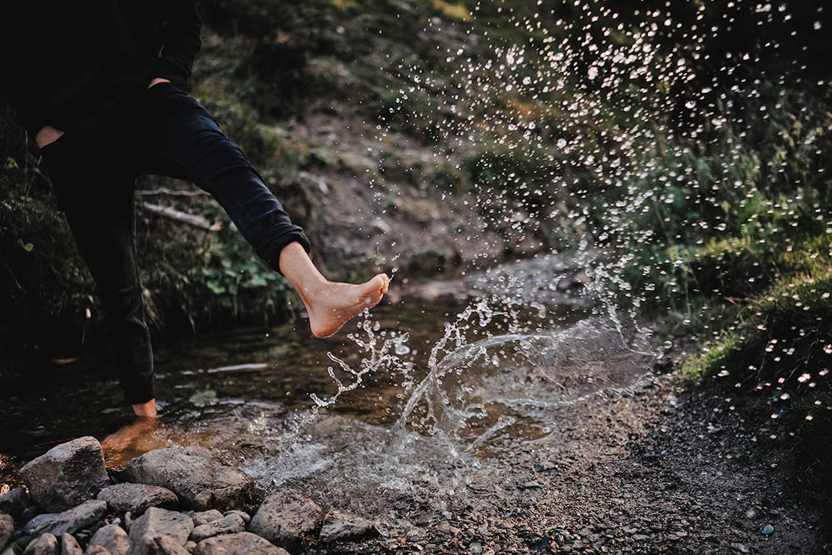 Wasserspa&szlig; beim Familienurlaub im Chalet am Hochk&ouml;nig